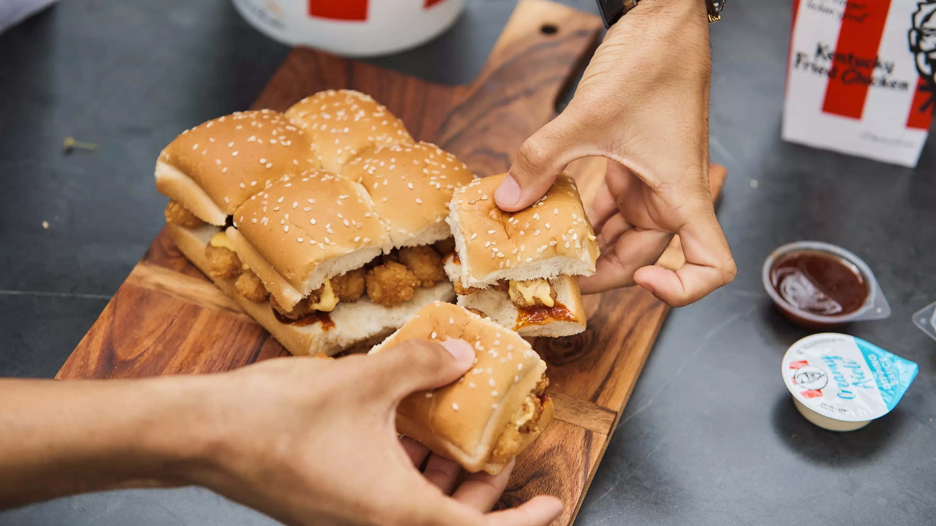 KFC Australia Has Unveiled The Slab Burger