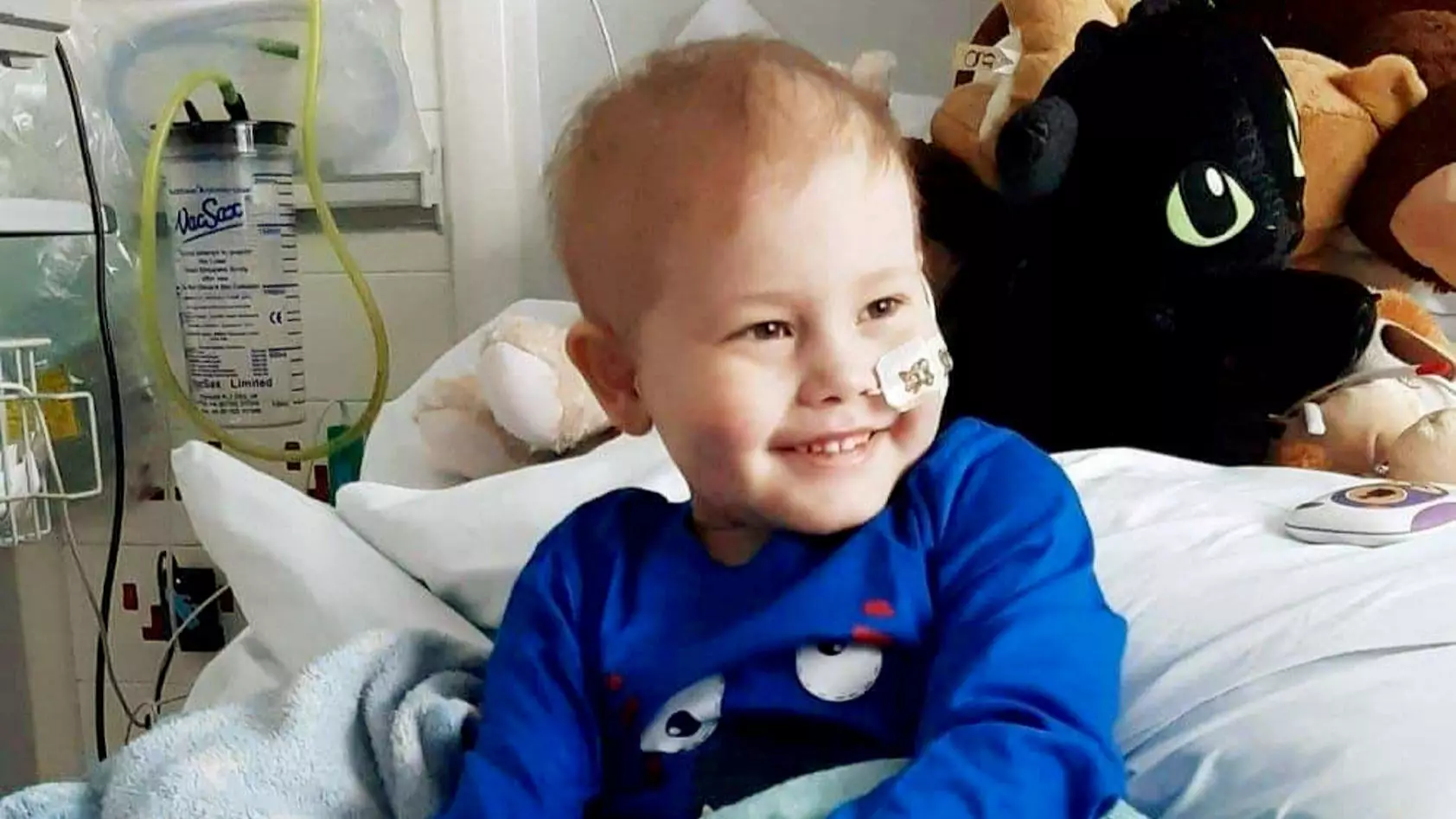 Stem Cell Match Has Been Found For Little Boy Battling Cancer After 10,000 People Come Forward 