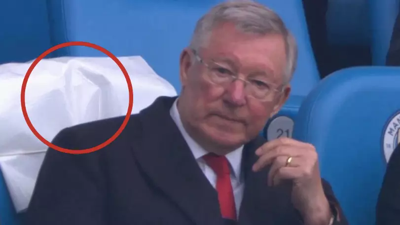 Manchester United Fans Loved What Sir Alex Ferguson Did To His Seat At The Etihad 