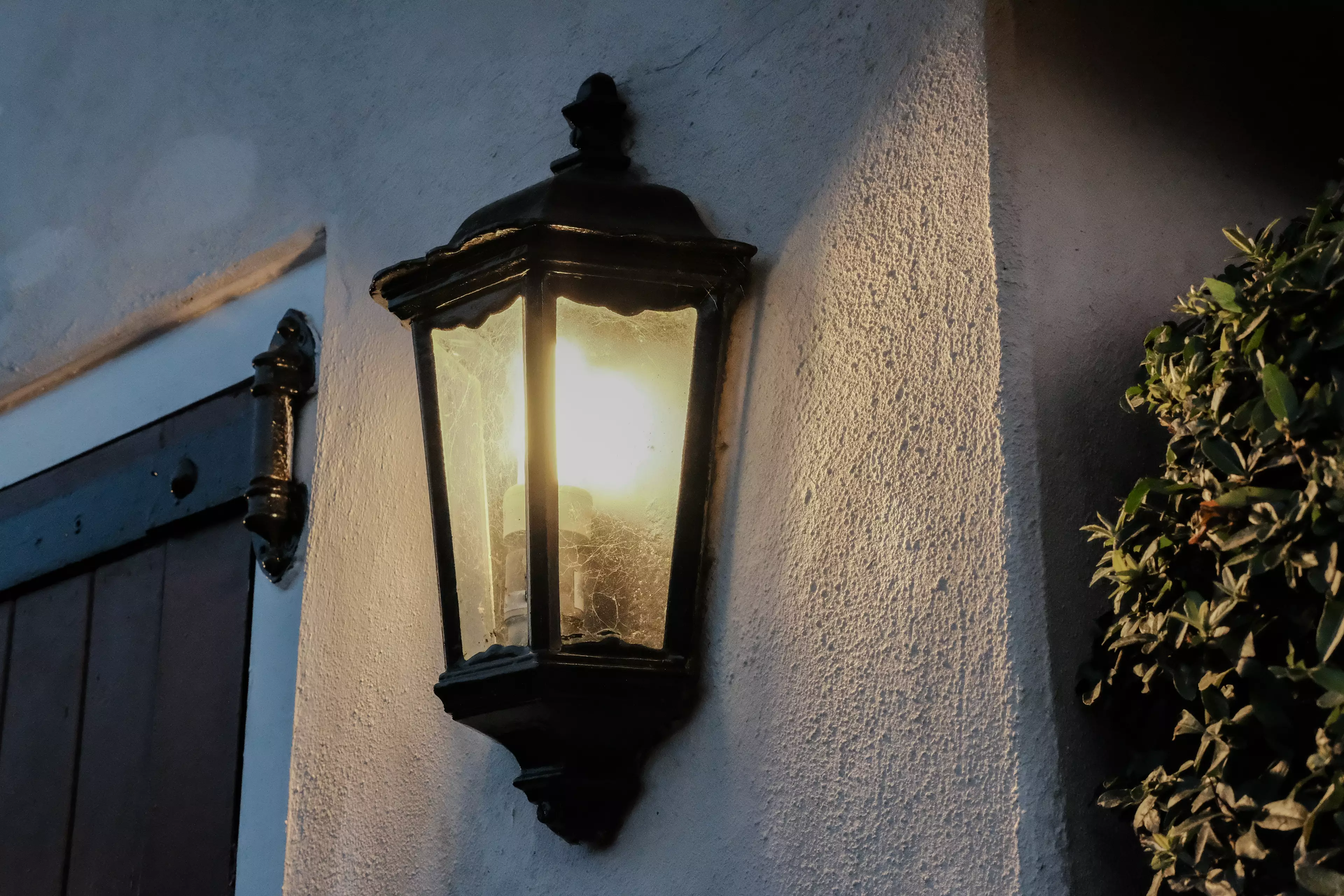 Outdoor lights can be expensive (