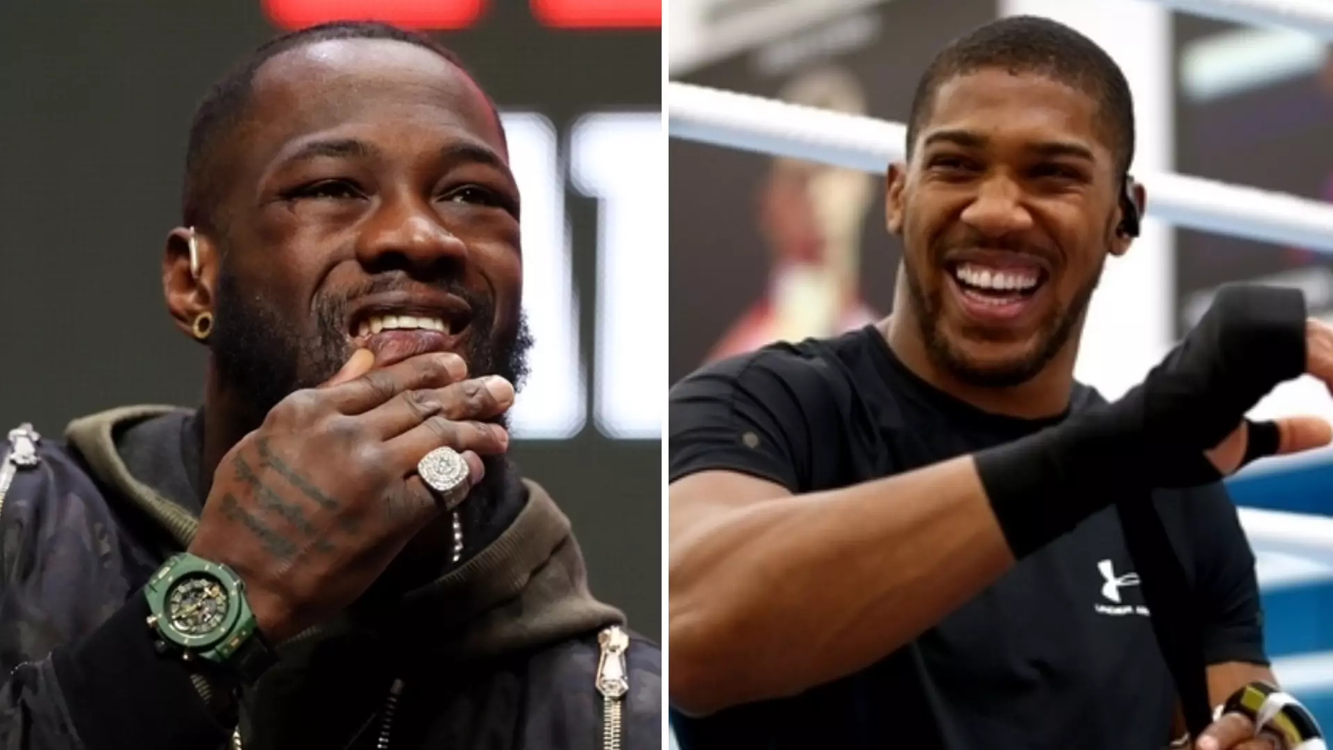 Anthony Joshua Drops A Cheeky Swipe At Deontay Wilder After Tyson Fury Defeat