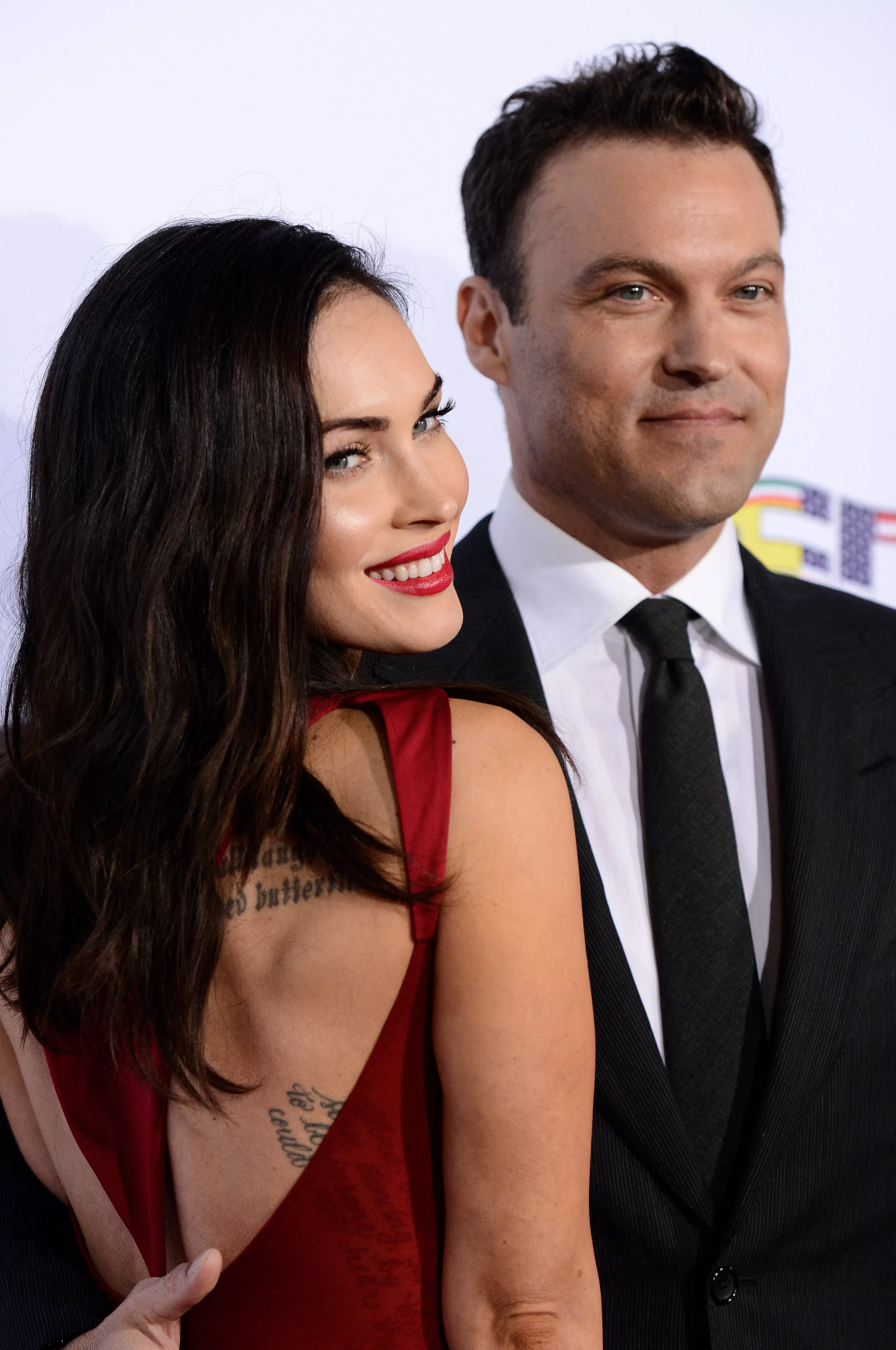 Megan Fox and ex-husband Brian Green in October 2014. (