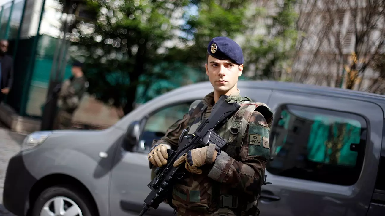 French Police Hunt Driver After Attack On Soldiers