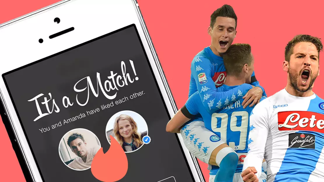 Napoli Announce Partnership With Tinder, Offer Fans Chance To Date Player