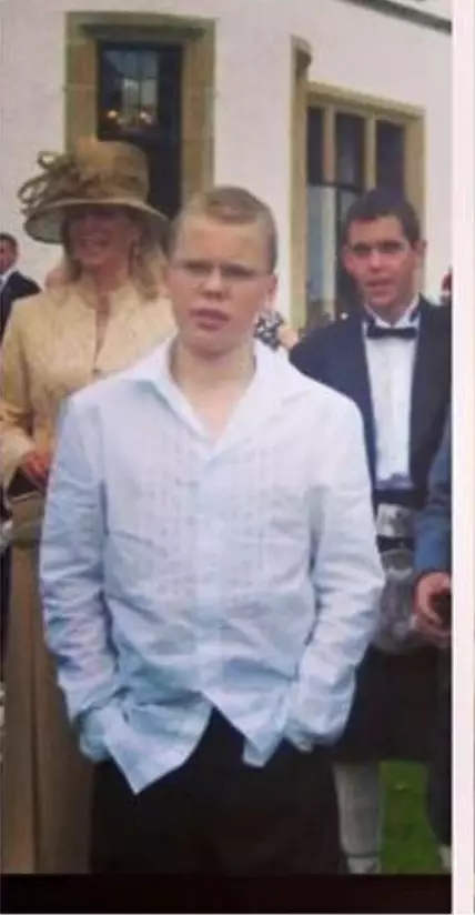 Tom as a youngster.