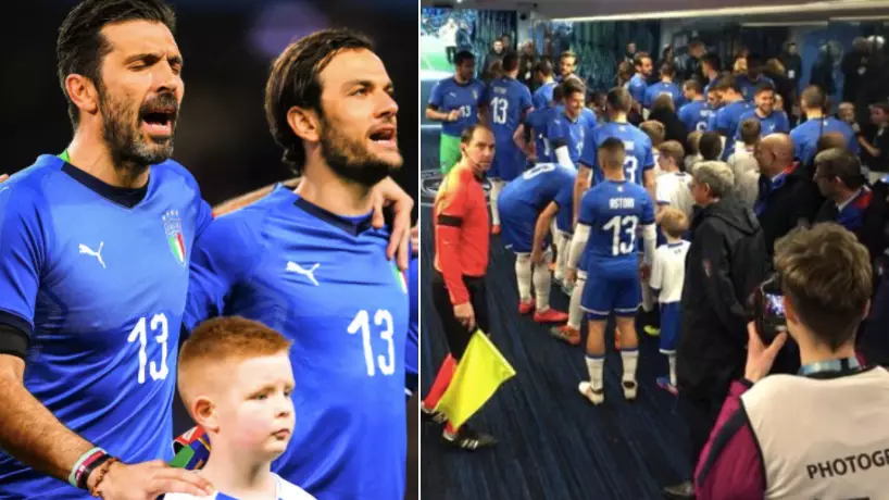 Italy Pay Tribute To Davide Astori By Wearing 'Astori 13' Shirts Against Argentina 