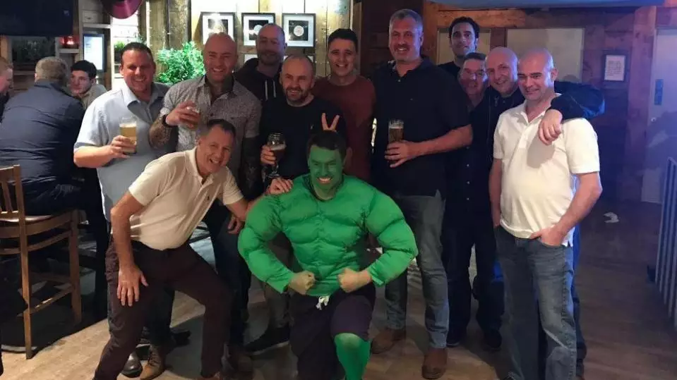 Lad Falls Victim To 'Fancy Dress Party' Prank And Dresses As Hulk