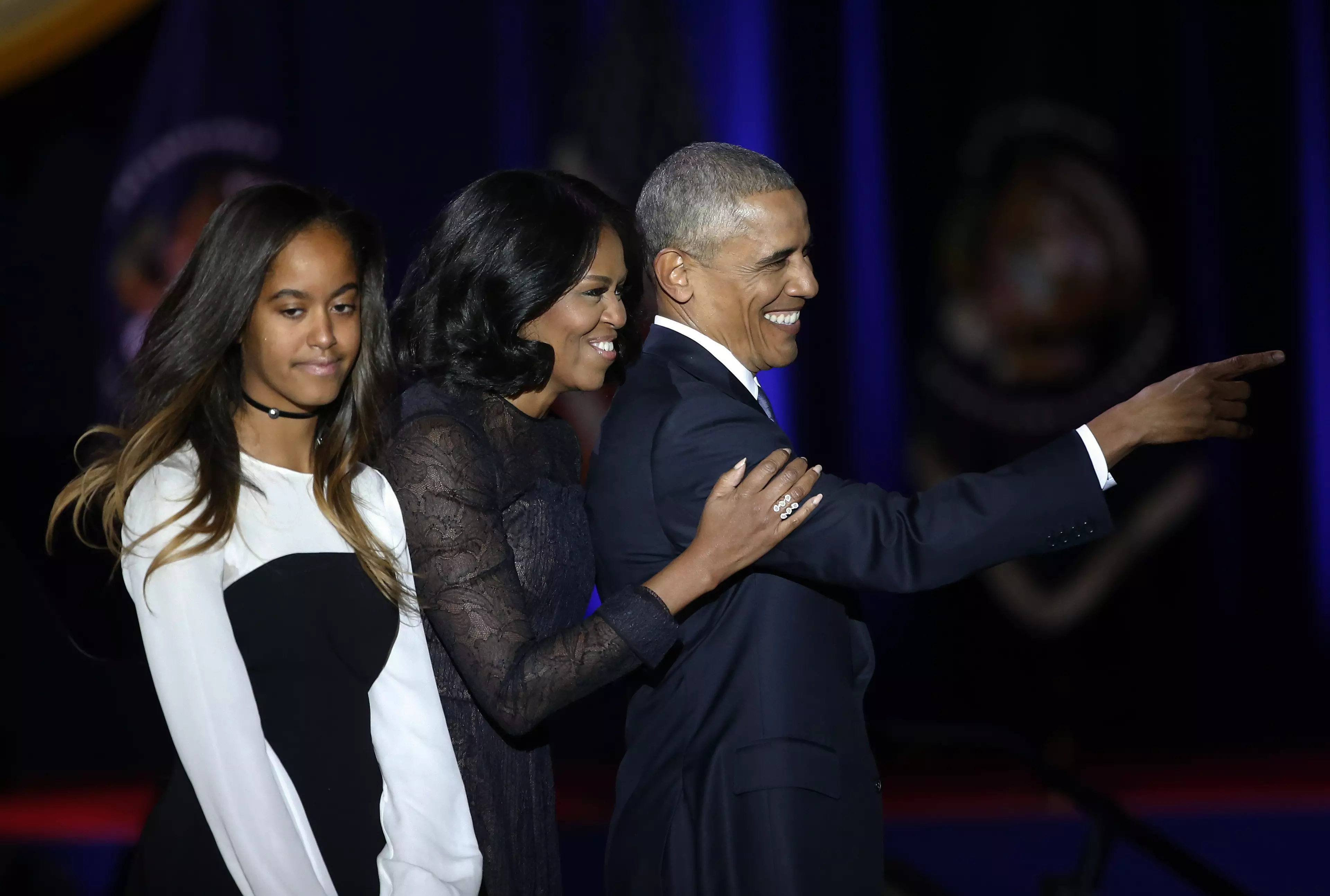 President Obama Pays Tribute To His Family In His Emotional Farewell Speech