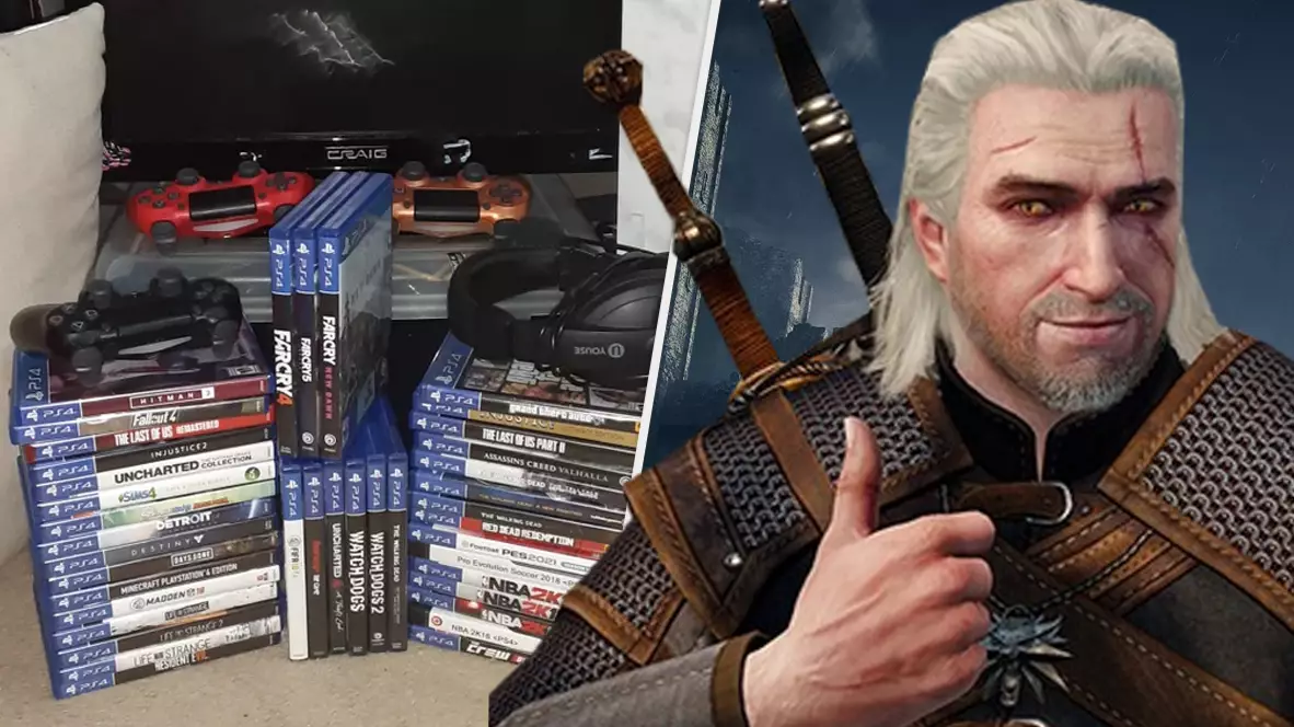 Gamer Gives Away Massive Video Game Collection To Single Mum And Her Two Kids