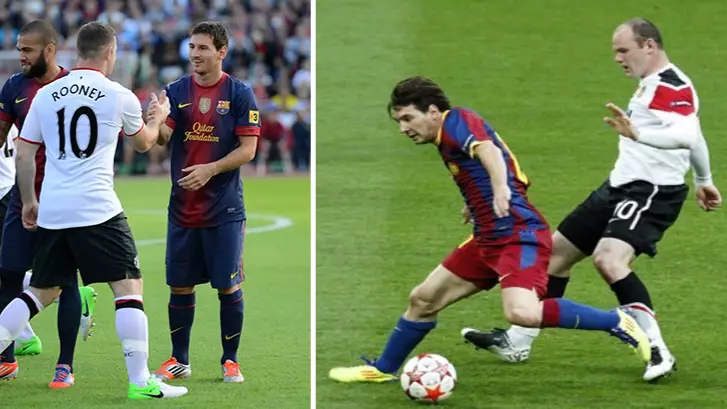 Football Fans Loved What Lionel Messi Said About Wayne Rooney