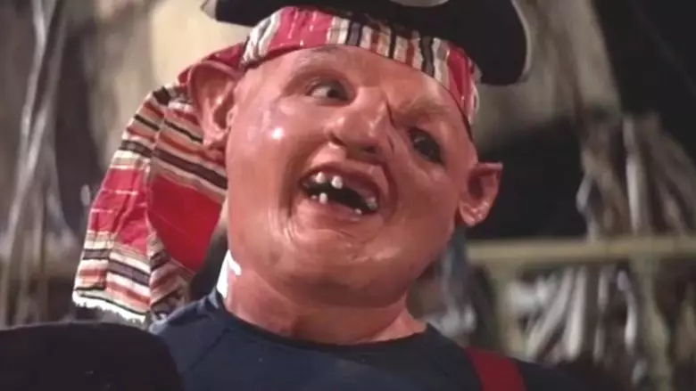 This is what Sloth actually looked like in The Goonies.