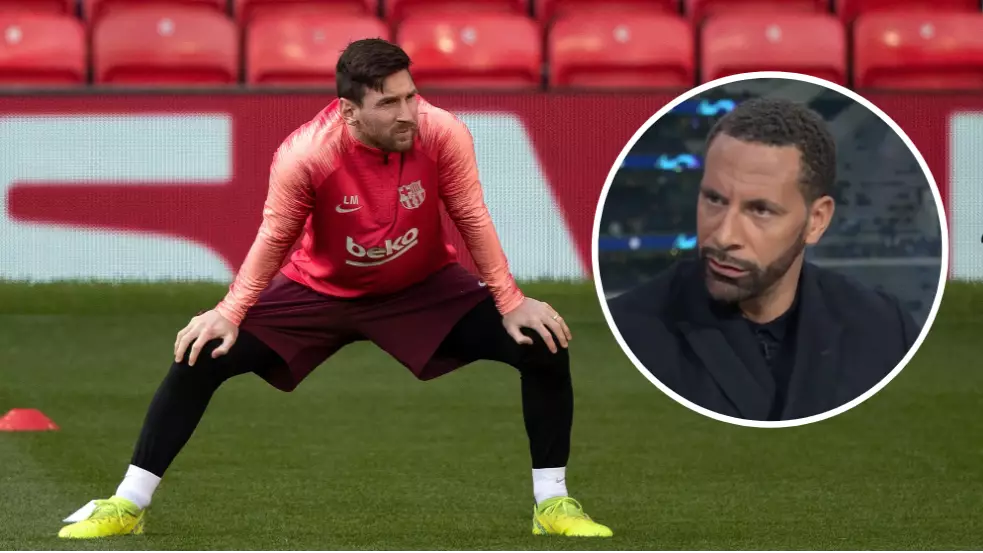 Rio Ferdinand Tells Manchester United How To Stop Lionel Messi In Champions League