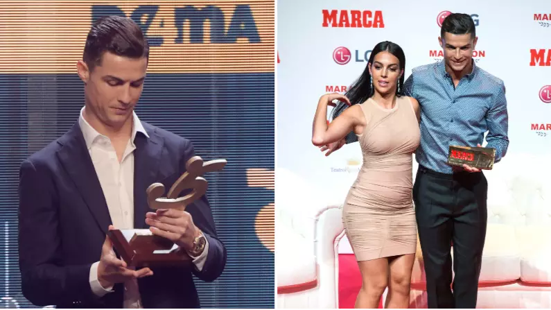 Cristiano Ronaldo's Girlfriend Georgina Rodriguez Reacts To Him Coming Third In Ballon d'Or