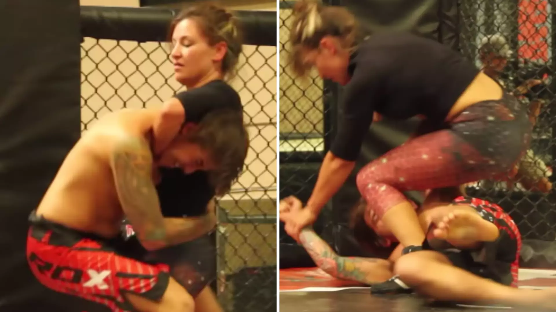 What Happened When Four Guys Fought Former UFC Star Miesha Tate Inside The Octagon