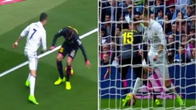 WATCH: Cristiano Ronaldo Pulls Off Picture Perfect Nutmeg
