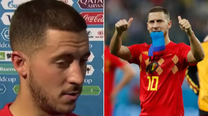 Eden Hazard Reacts Badly When Asked About France's Victory