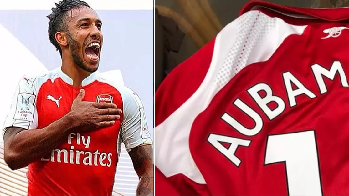 Arsenal Fans Have Begun Buying Aubameyang Shirts, Including His New Number