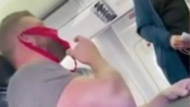Man Kicked Off Plane For Wearing Thong As A Face Mask Compares Himself To Rosa Parks