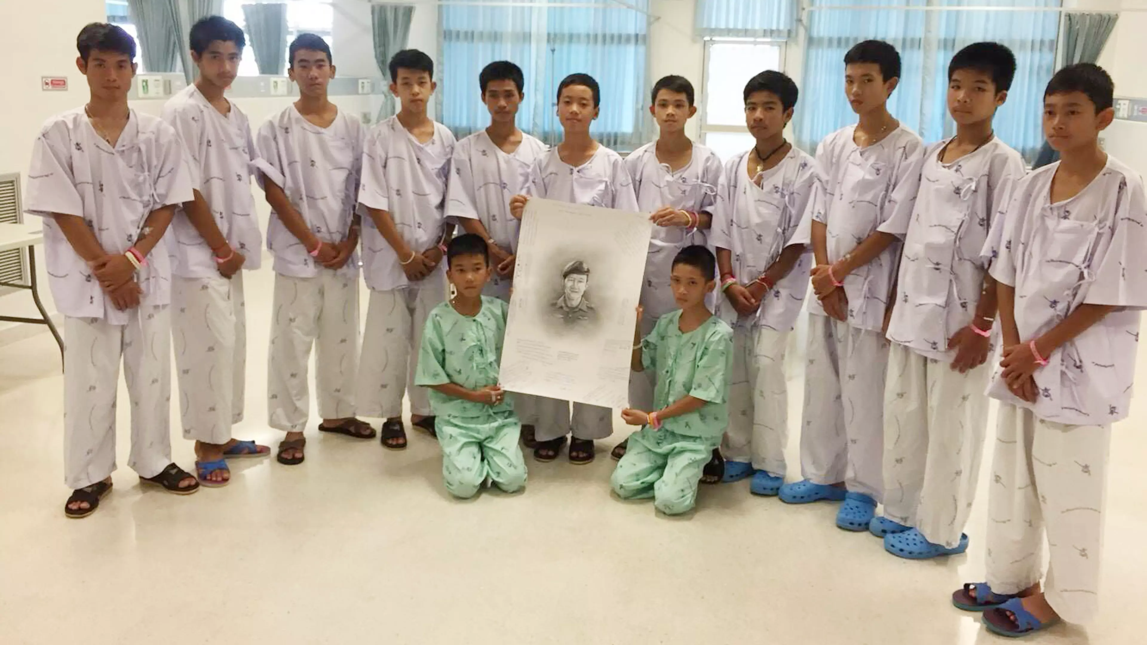 Thai Football Team Learn Of The Death Of Rescuer Saman Kunan