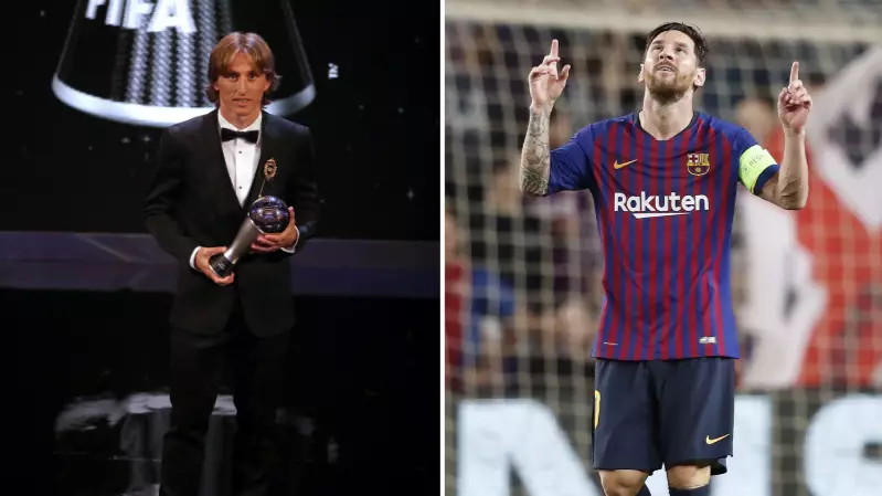 Fan Points Out How Classy Lionel Messi's The FIFA Best Award Votes Were
