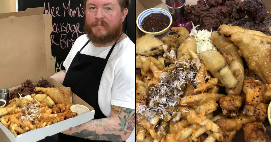 Chef Creates 'Mega Death' Takeaway Meal Containing More Than 4,000 Calories
