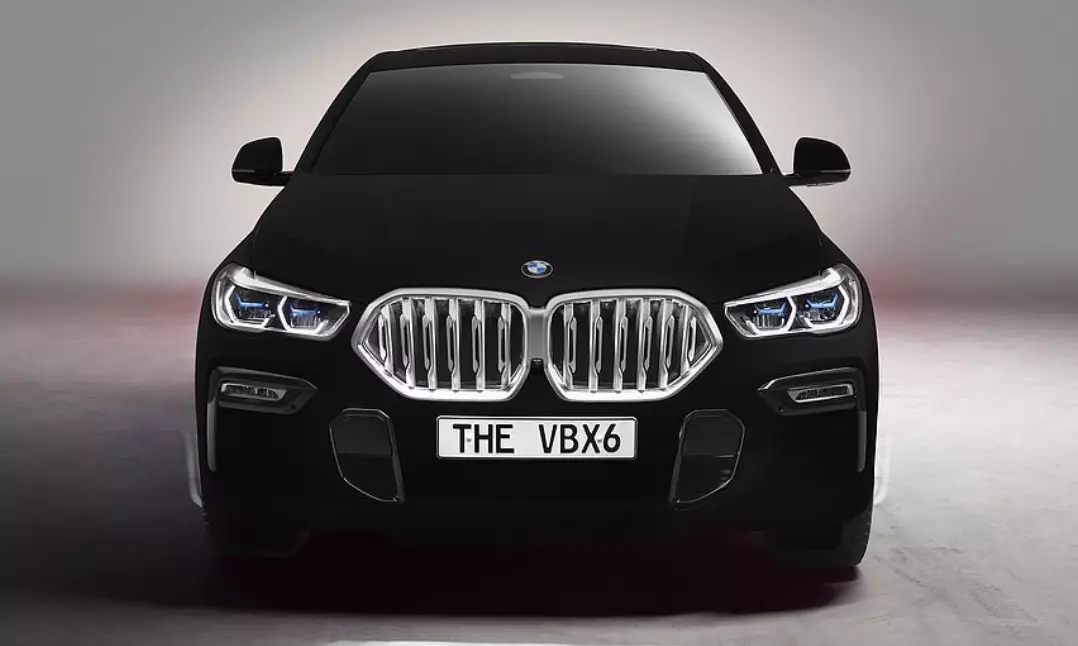 This X6 has the blackest paint job in the world.