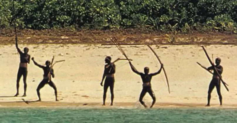 Rare Footage Shows Isolated Sentinelese Tribe Reacts To Outsiders