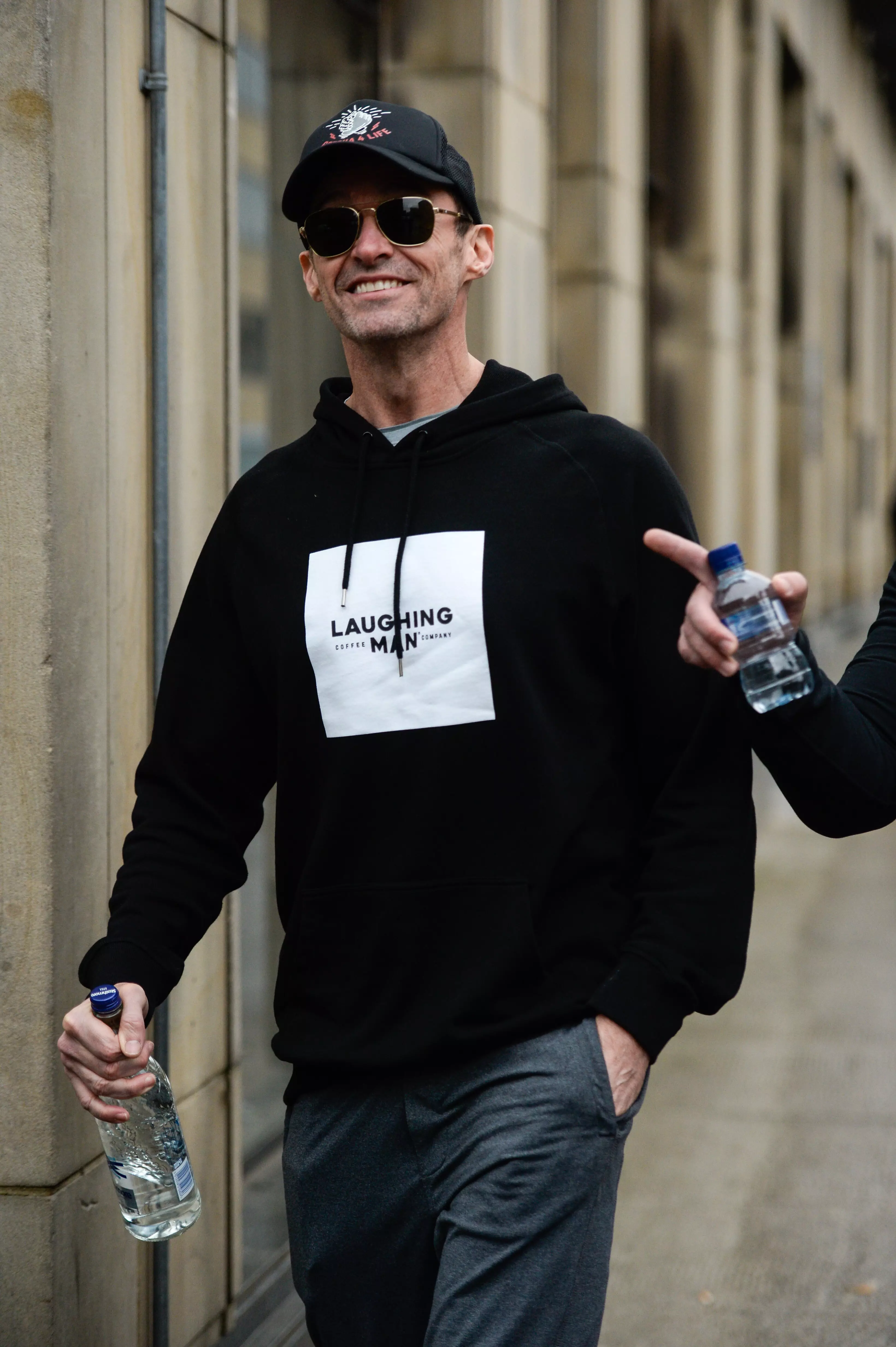 Hugh Jackman was in Glasgow to kick off the world tour of his new show.