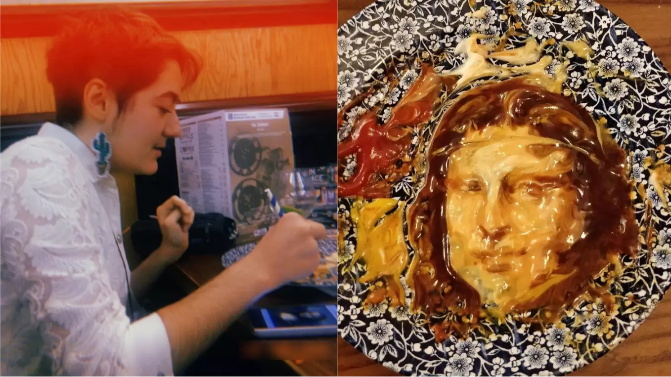 ​Teen In Wetherspoon Pub Creates 'Mayo Lisa' And ‘Frida Ketchup’ Out Of Condiments