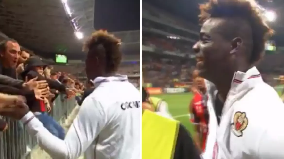 Mario Balotelli Does Lap Of Thanks After Final Nice Home Appearance