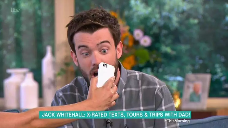 Holly Willoughby Reveals Jack Whitehall Sent Her A 'Rude Picture'