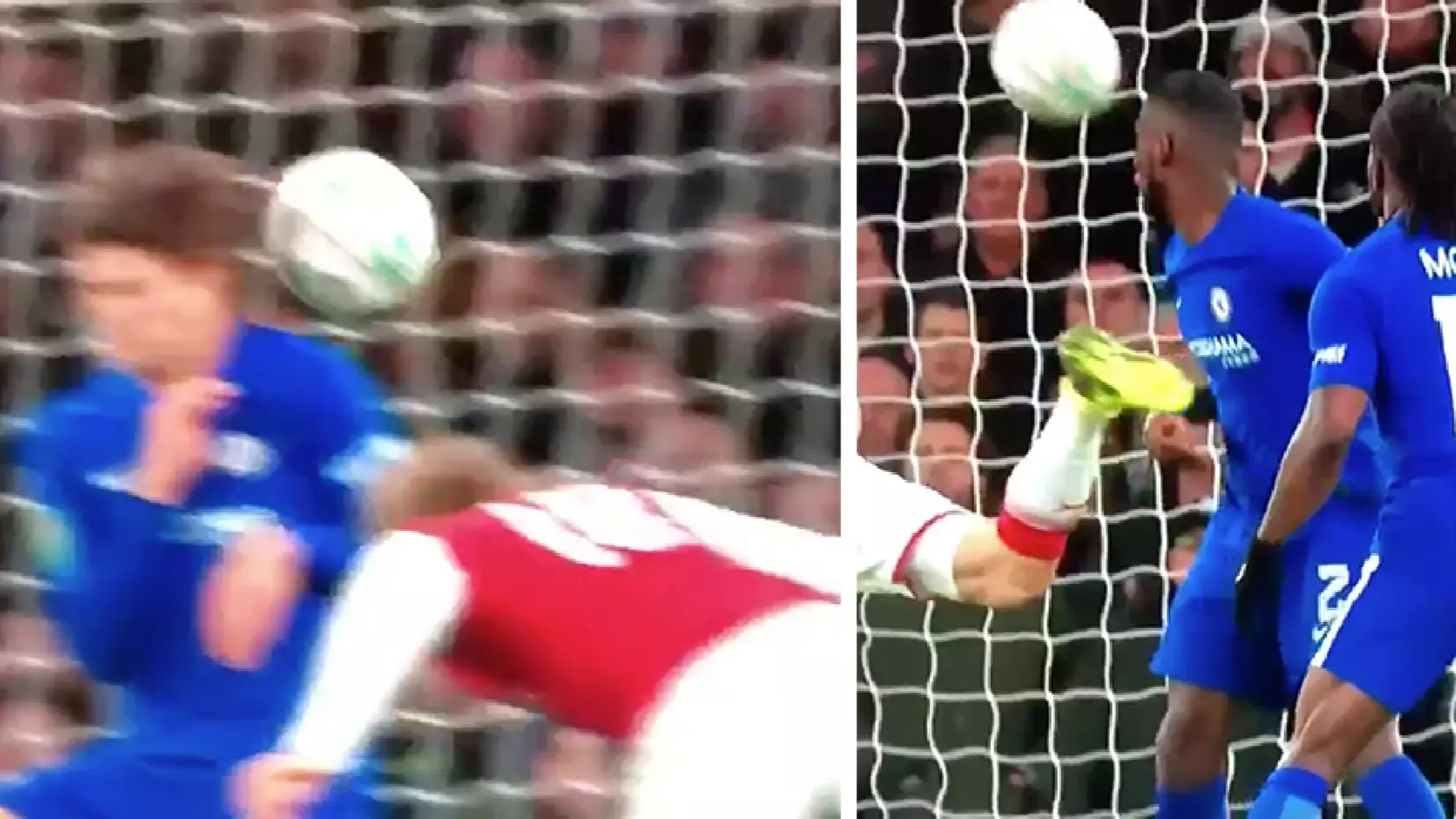 Marcos Alonso And Antonio Rudiger Combine To Score Comical Own Goal Against Arsenal 