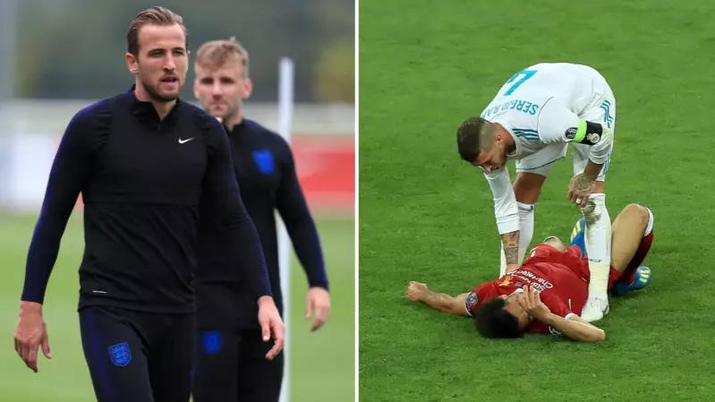 Harry Kane Speaks Out About Sergio Ramos And Mo Salah Clash
