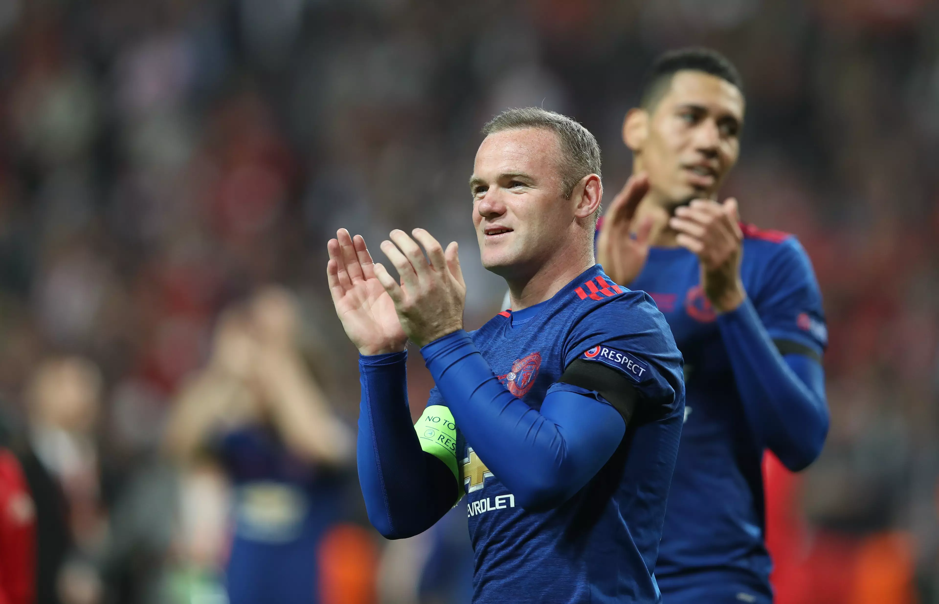 Obviously the bag marked 'Rooney's wages' has been left unused since Wayne left Old Trafford. Image: PA Images