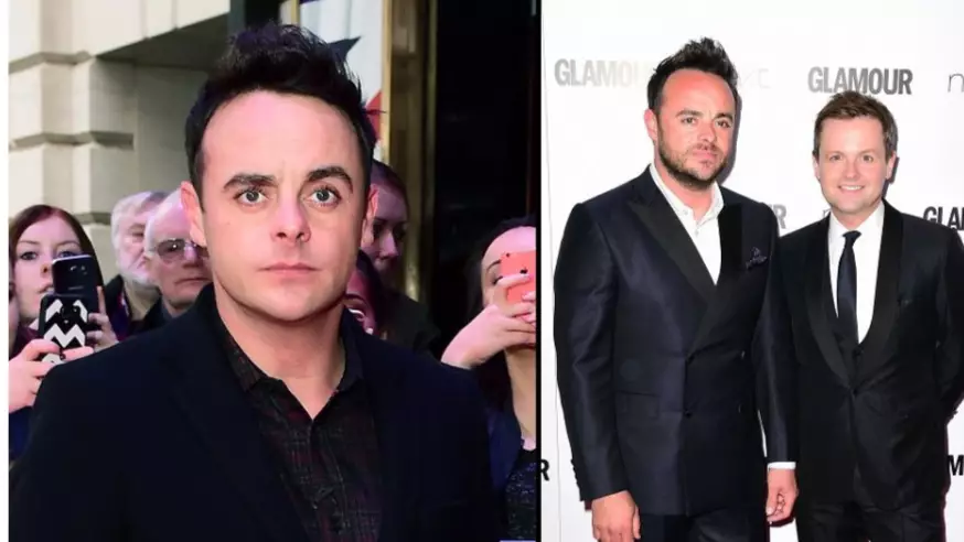 Ant McPartlin Checks Into Rehab For Drink And Drugs Problem