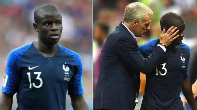The Real Reason Why N'Golo Kante Was Substituted In The World Cup Final 