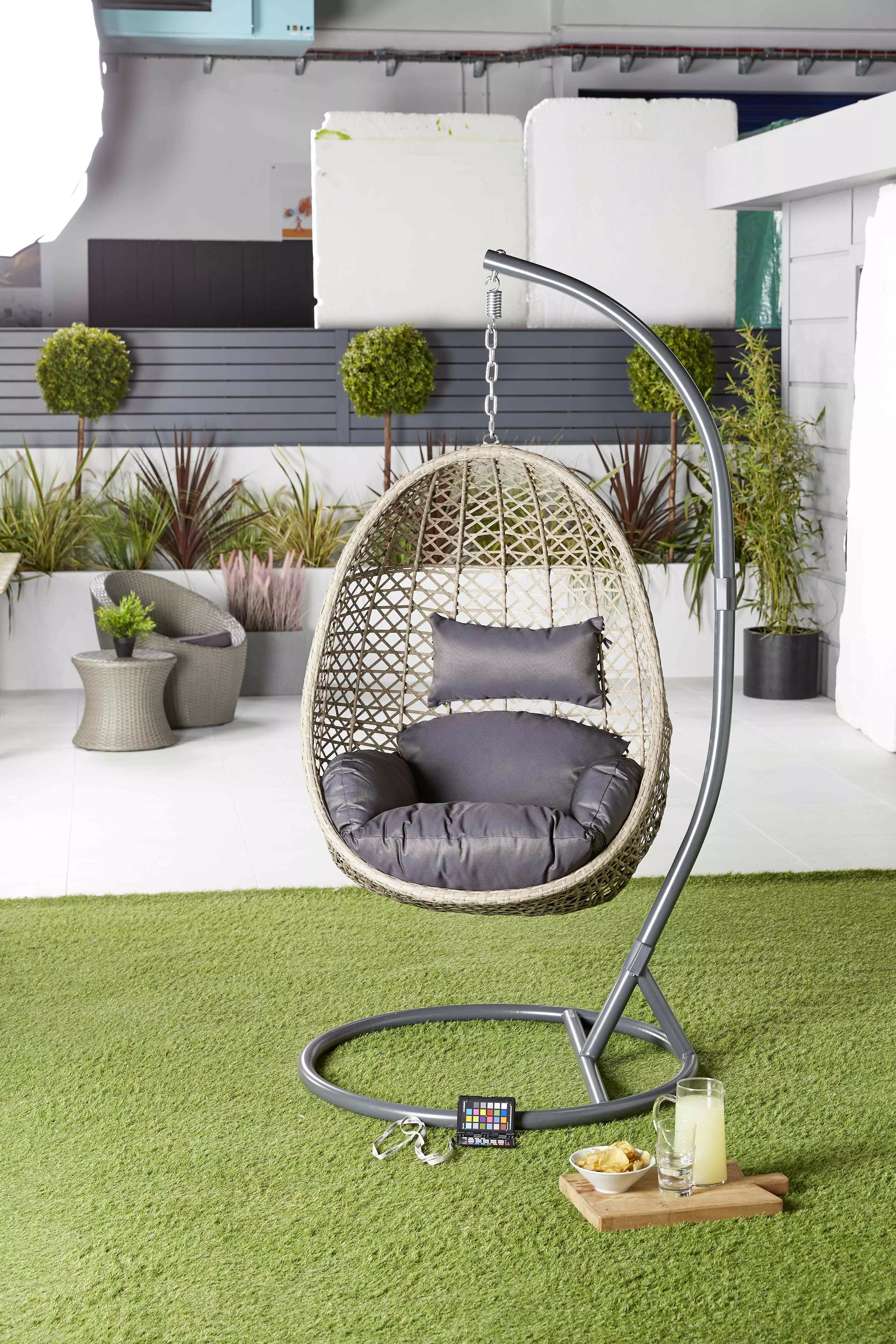Aldi's sell out hanging egg chair has made a return for 2021 (