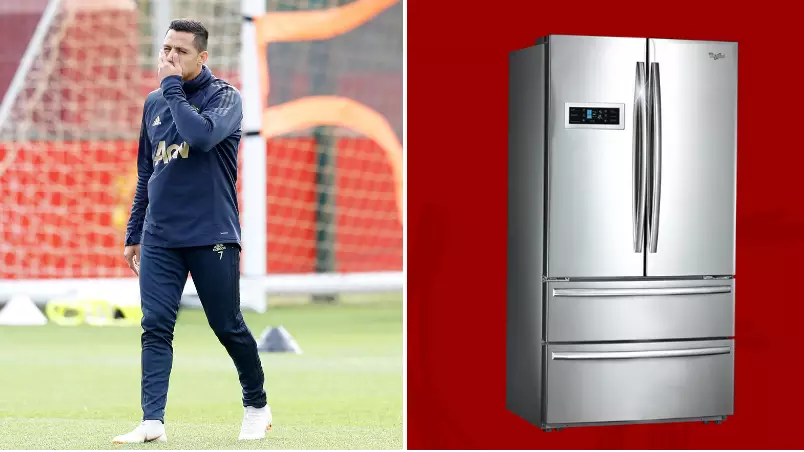Alexis Sanchez 'Complained About His Legs Getting Cold Because Of A Fridge'