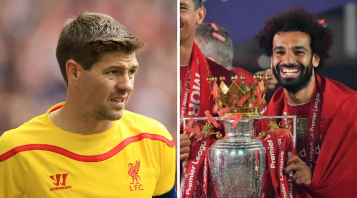 Fan Claims Mo Salah Should Be ABOVE Steven Gerrard In List Of Liverpool’s Greatest-Ever Players