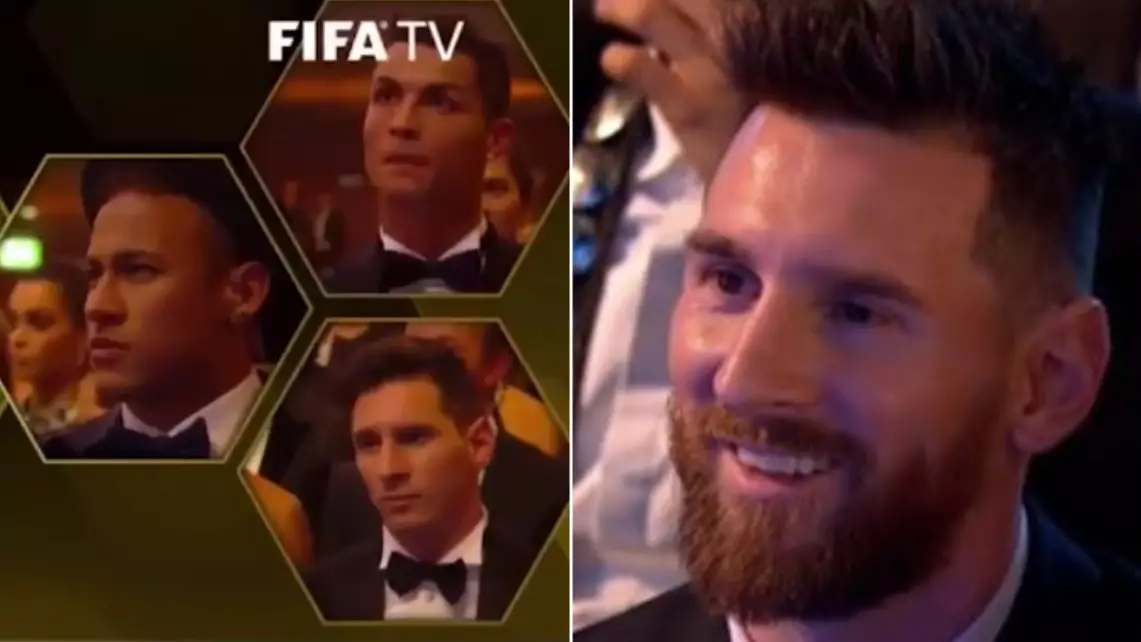 The Difference Between Lionel Messi's Reaction To Losing An Award vs Cristiano Ronaldo 