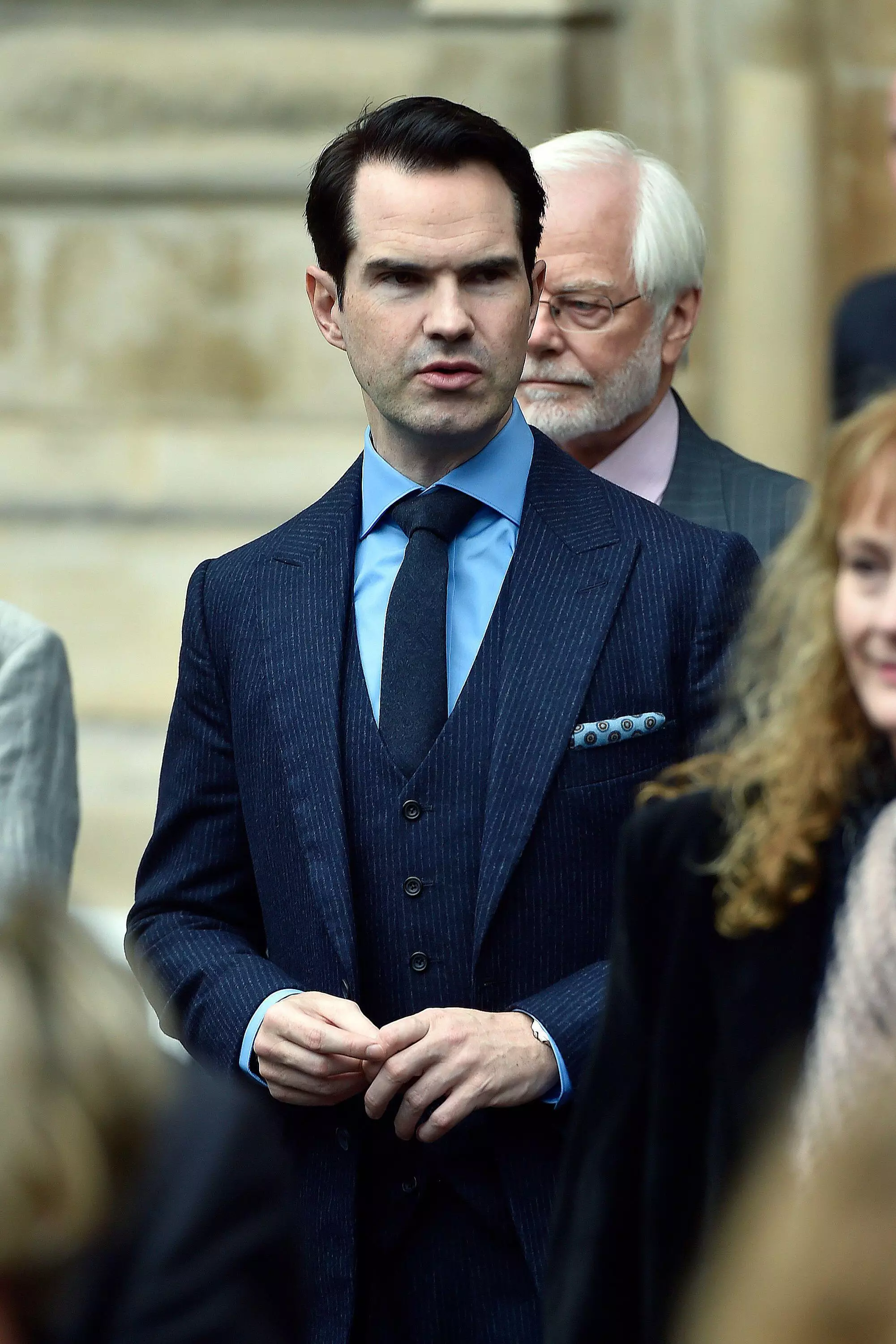 Jimmy Carr thinks this 'overreaction' has been accelerated by social media.