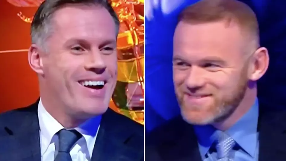 Wayne Rooney Rinses Jamie Carragher Mere Seconds Into MNF Appearance