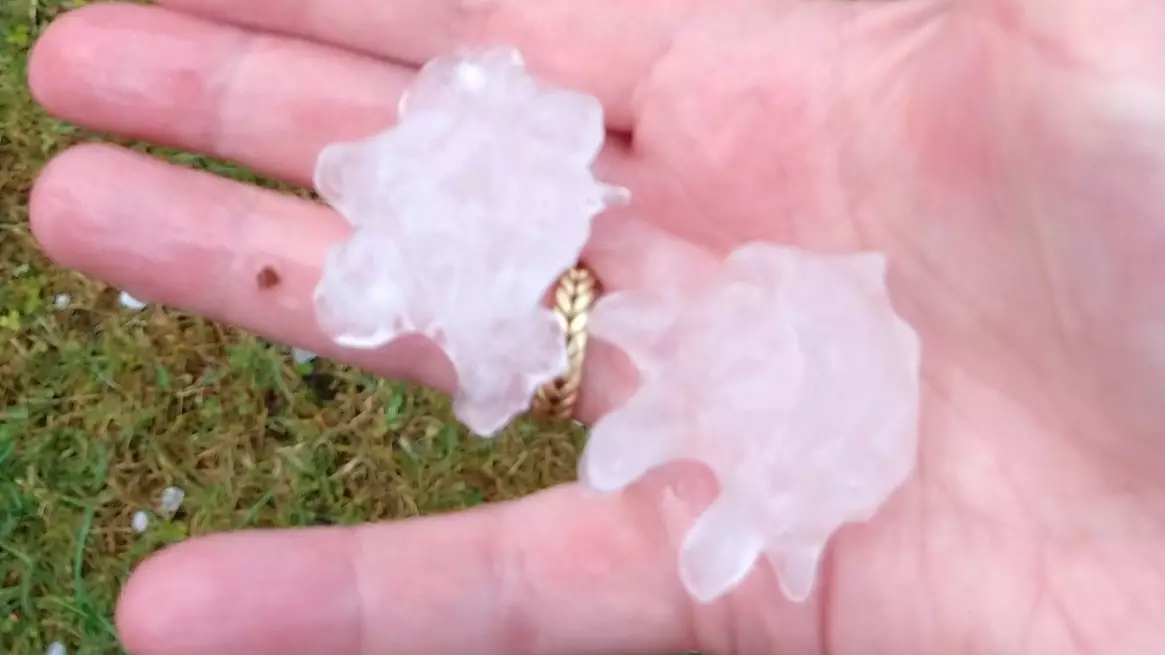 Parts Of Britain Battered By Hailstones The Size Of Golf Balls