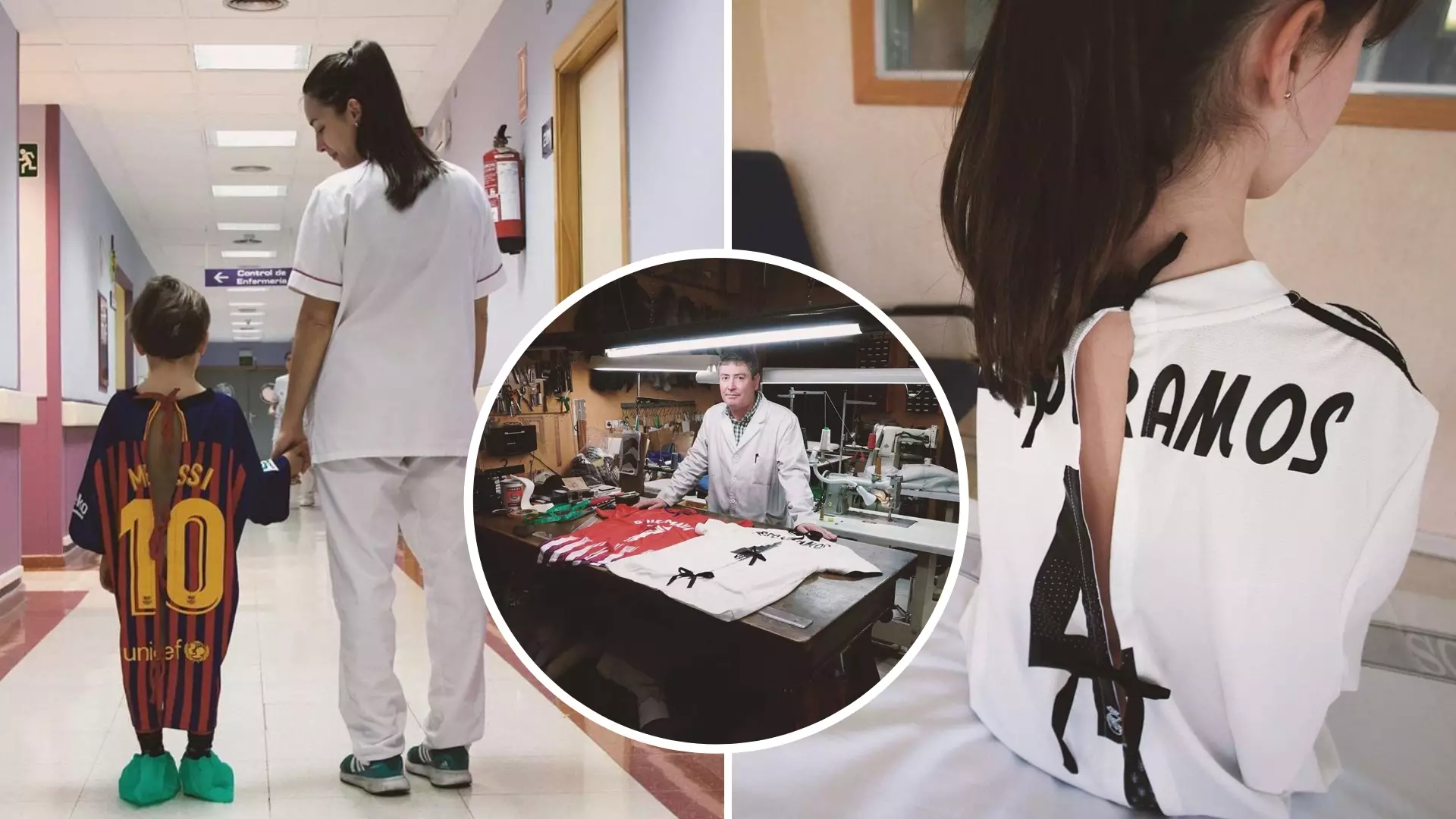 Creative Agency Is Turning Football Shirts Into Hospital Gowns For Ill Children