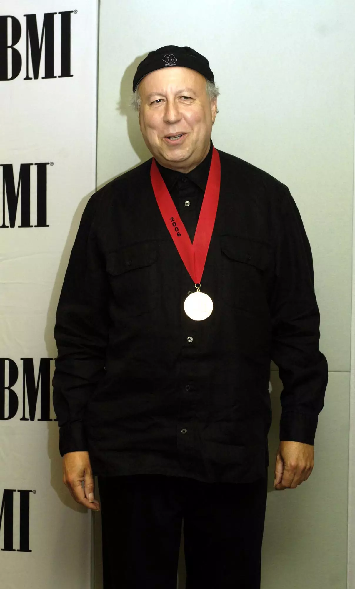 Musician and songwriter Peter Green at the BMI's annual London Awards dinner in 2006.