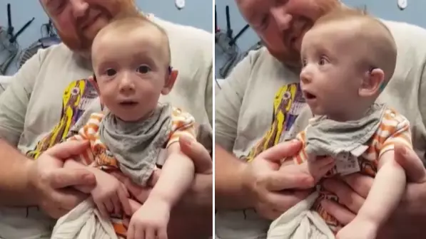 Incredible Moment Baby Hears Mum For First Time Will Move You To Tears