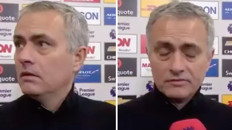 What Jose Mourinho Said After Man Utd's Draw Against Burnley Is Actually Ridiculous 