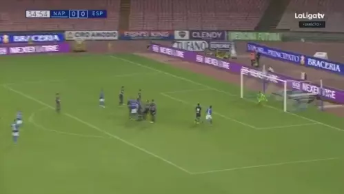 WATCH: Dries Mertens Slams A Perfect Free-Kick Right Into The Net