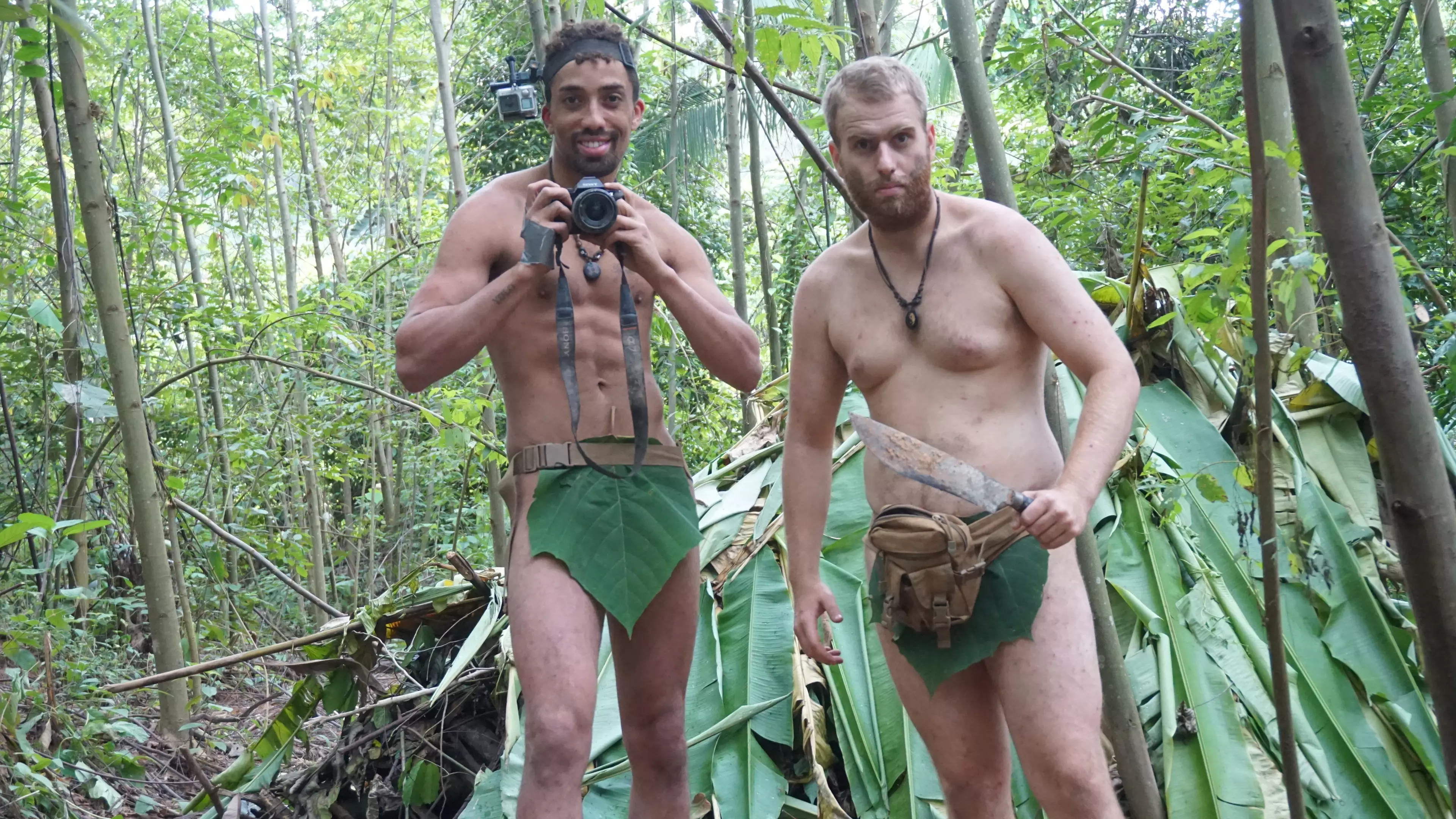 Two Naked Pals Survive Three-Week Holiday In Malaysian Rainforest Eating Creepy Crawlies