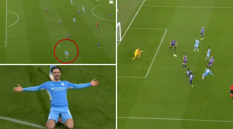 Jack Grealish Scores STUNNING Goal On Champions League Debut 